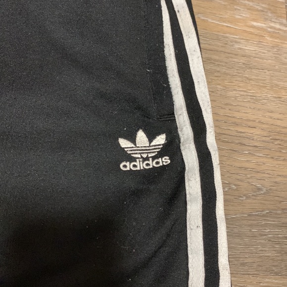 Black Adidas SST Original Track Pants - Picture 3 of 8